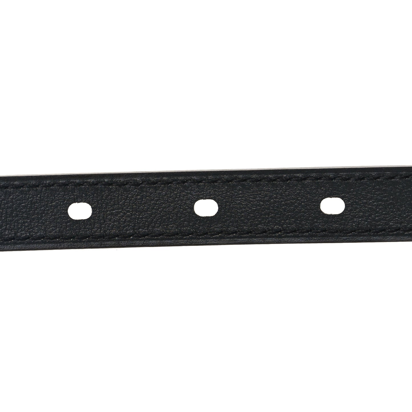 Box Calfskin Lizard Pop H Trio 15 Belt 75 30 Black