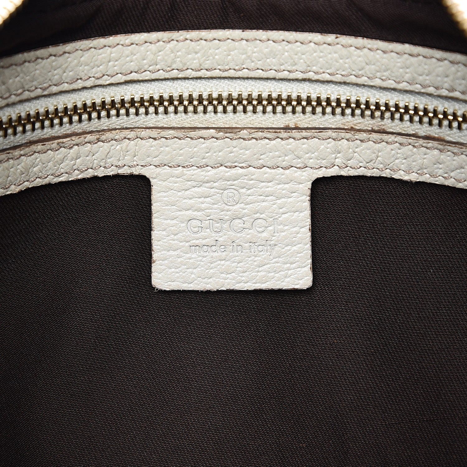 Gucci Monogram Medium Charmy Hobo Off White 6 of 12