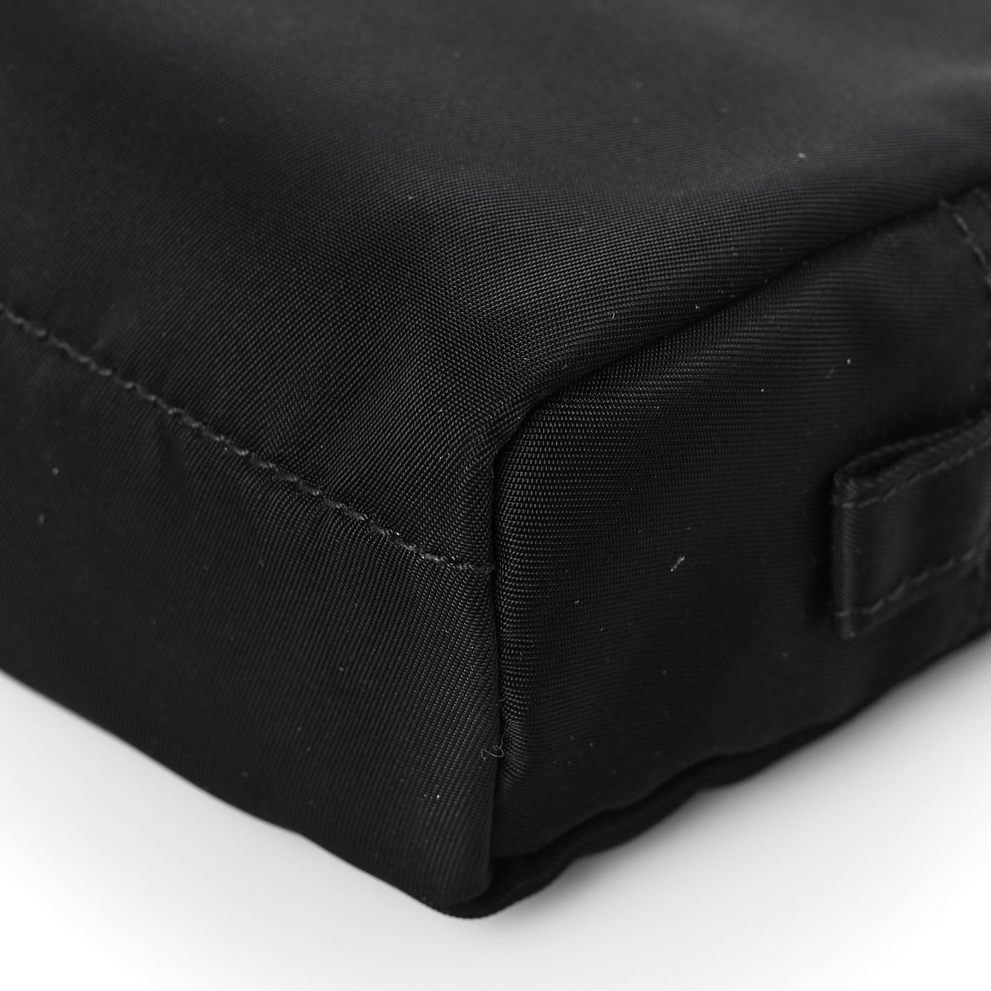 Nylon Vela Cosmetic Pouch Black