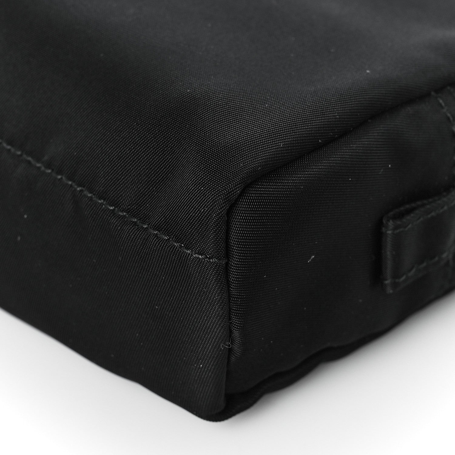 Prada Nylon Vela Cosmetic Pouch Black 8 of 8