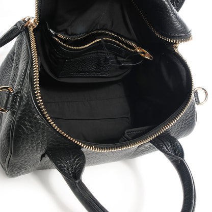 Alexander Wang Pebbled Leather Rockie Black w Pale Gold Hardware 5 of 7