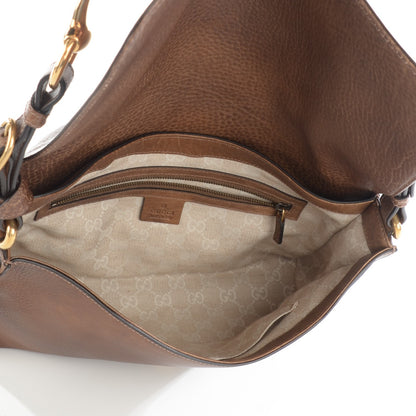 Gucci Calfskin Medium Harness Shoulder Bag Acero Mushroom 5 of 7