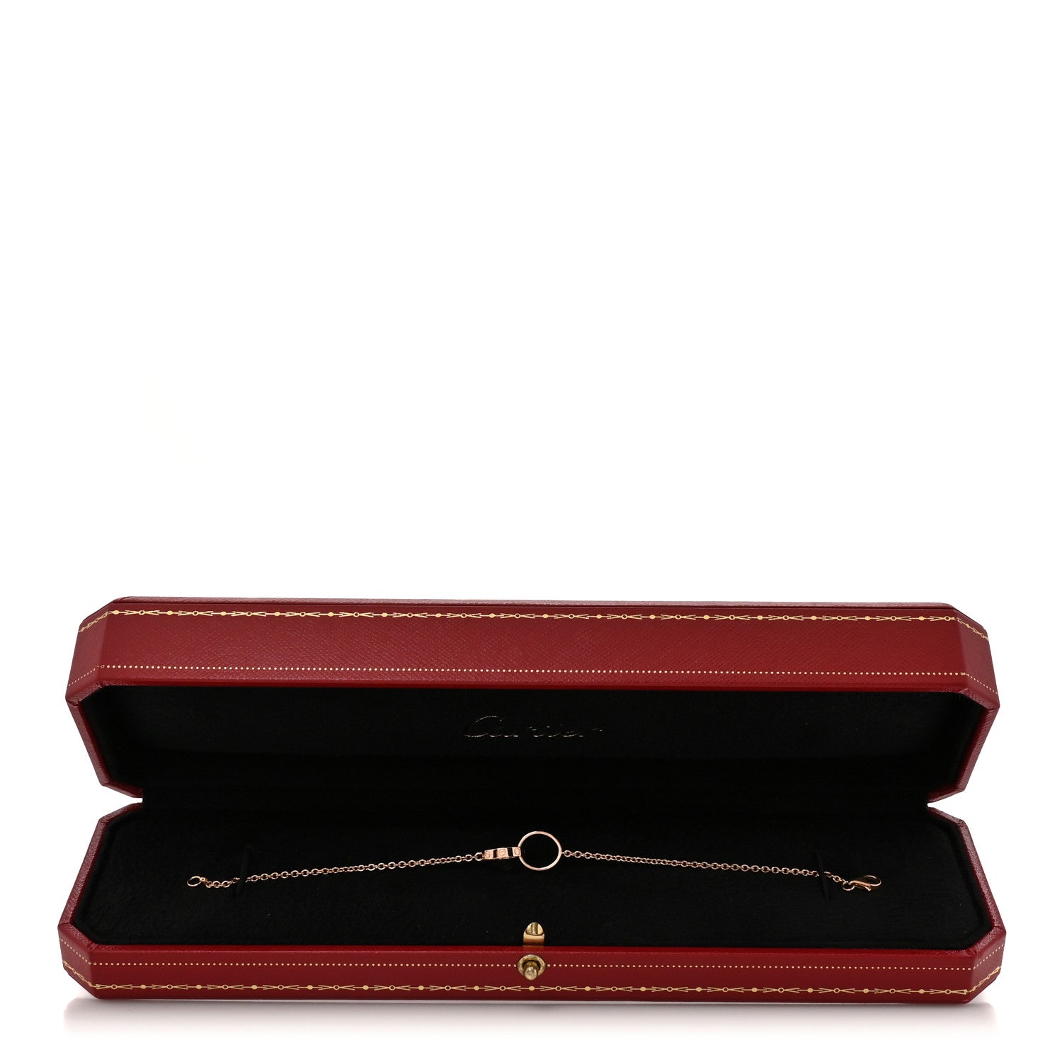 Cartier 18K Pink Gold Interlocking LOVE Bracelet 5 of 5