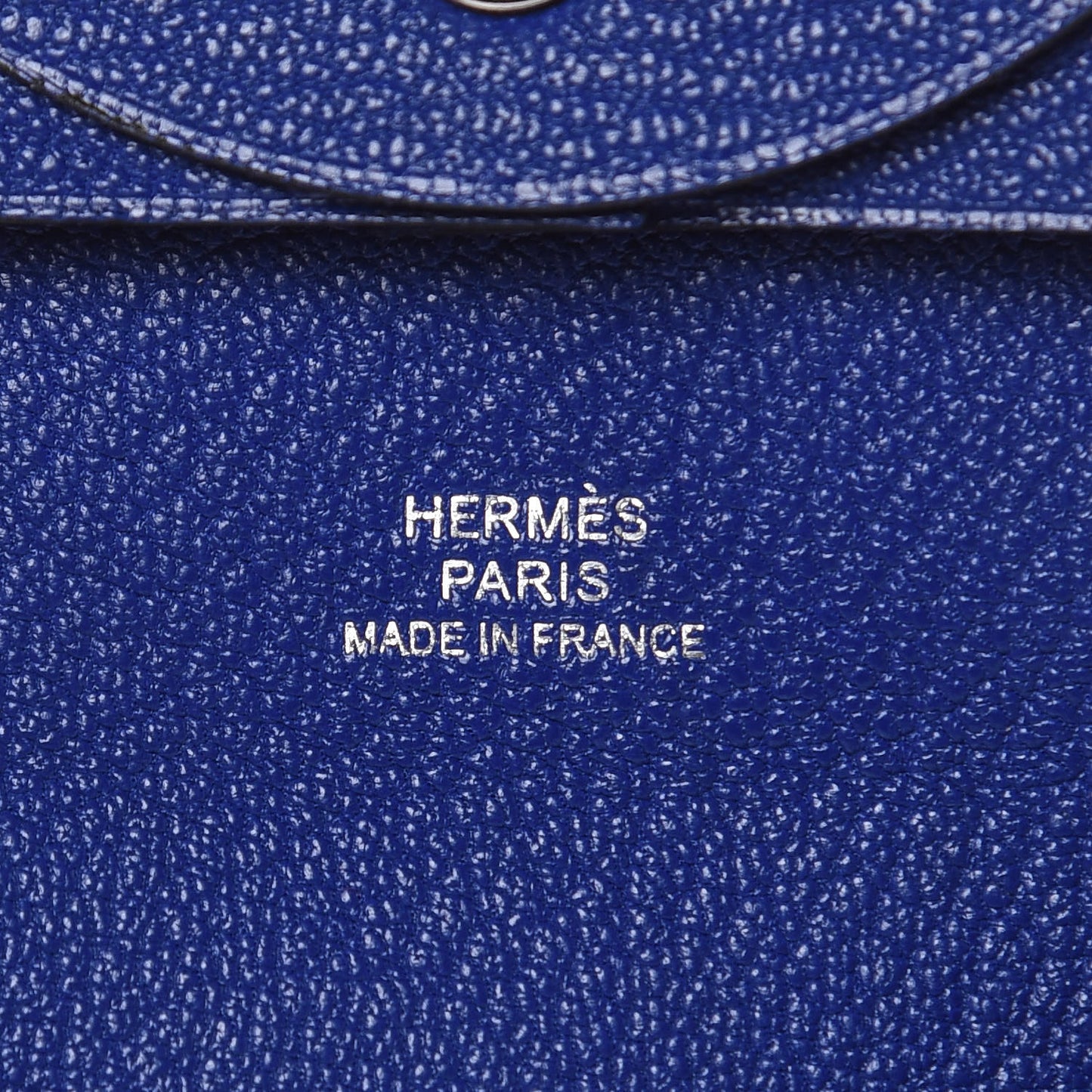 Chevre Mysore Bastia Coin Purse Bleu Electrique