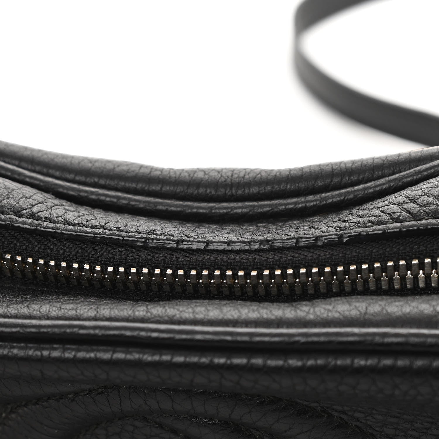 Gucci Pebbled Calfskin Small Soho Disco Bag Black 12 of 13