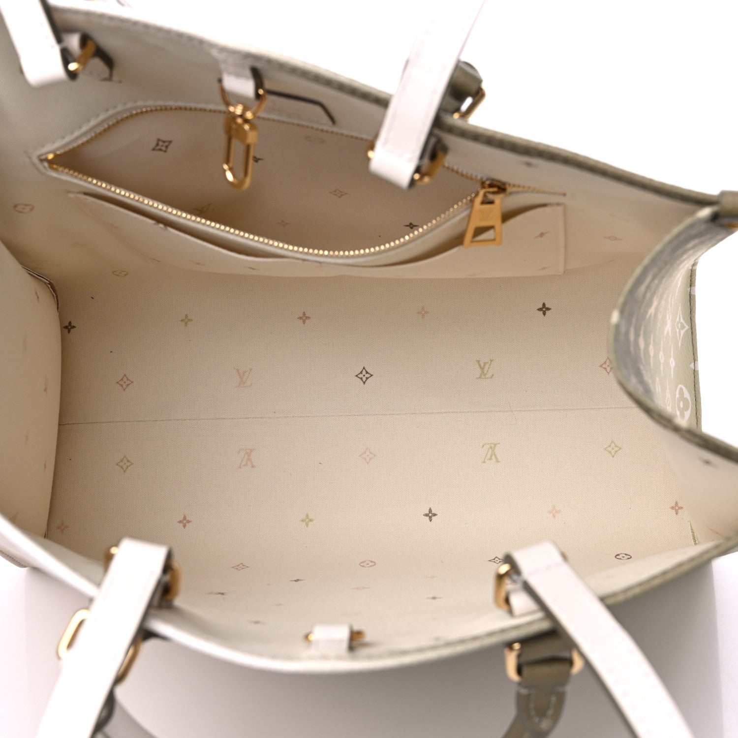 Louis Vuitton Monogram Giant Spring In The City OnTheGo MM Sunset Kaki 5 of 8