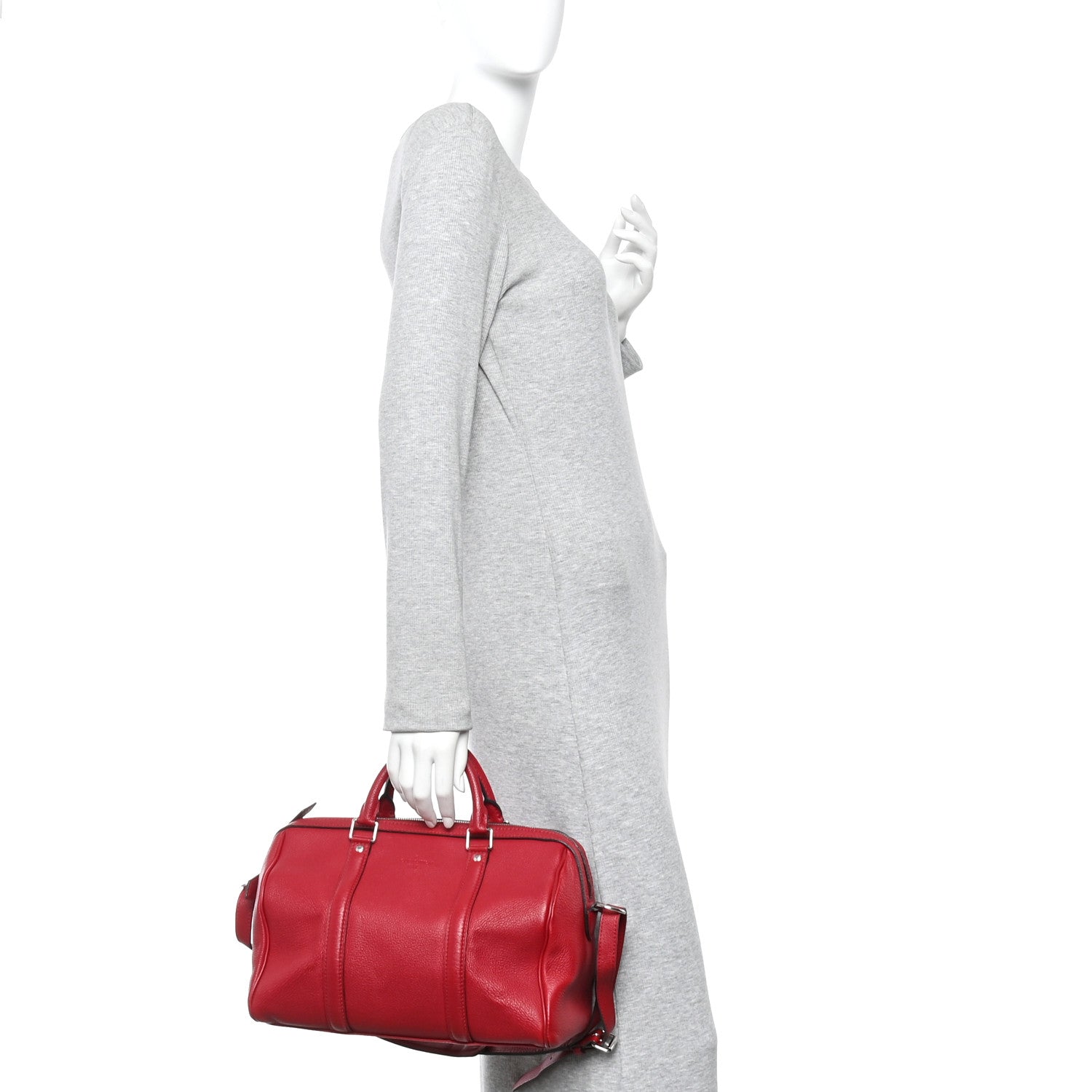 Louis Vuitton Calfskin SC Bag PM Cherry 2 of 9