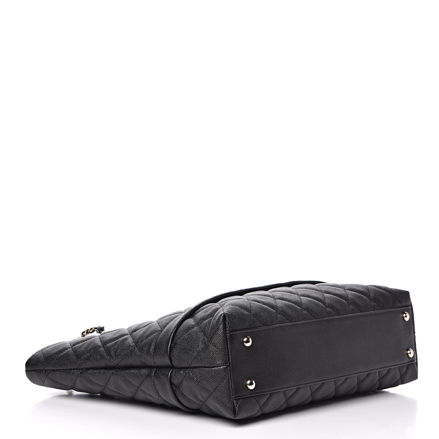 Chanel Caviar Quilted Rolled Up Tote Black 4 of 11
