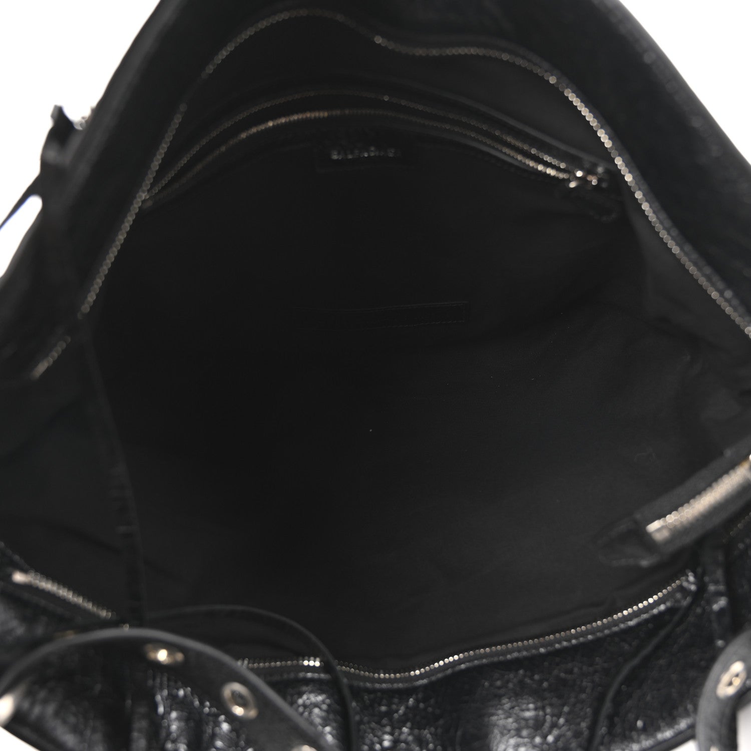 Balenciaga Agneau Arena Le Cagole Boot Bag Black 6 of 11