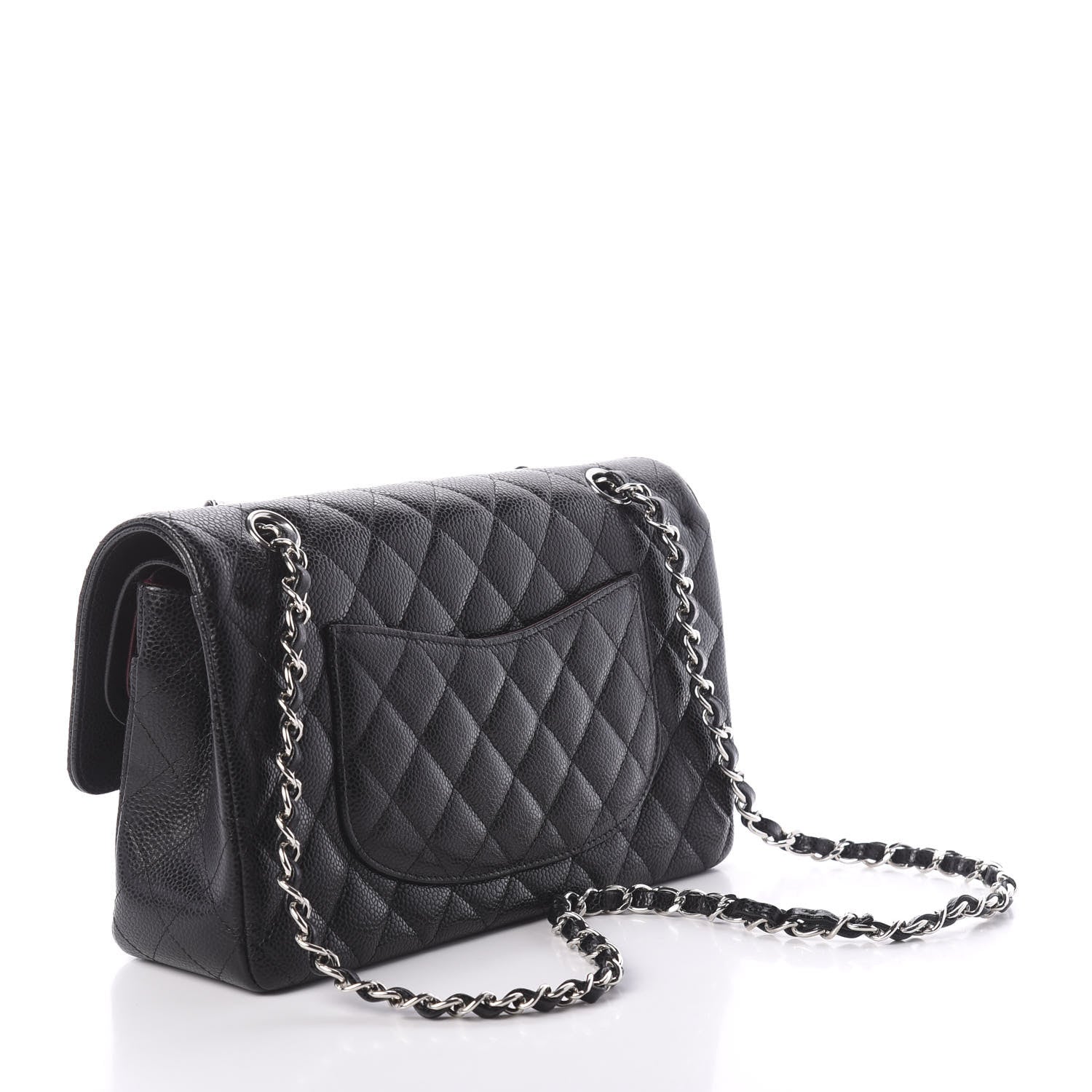 Chanel Caviar Quilted Medium Double Flap Black 4 of 10