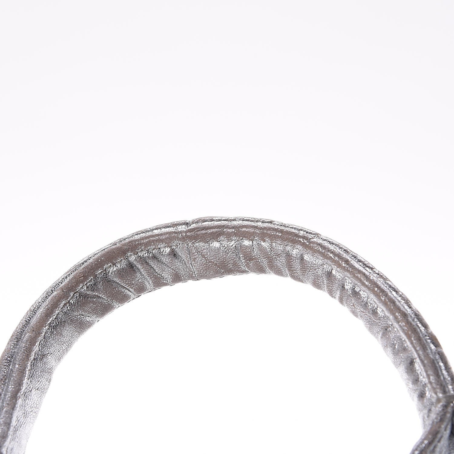 Alexander Wang Metallic Pebbled Lambskin Rockie Rhodium Silver 14 of 18