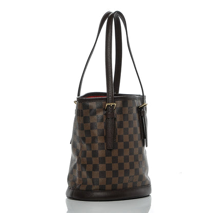 Louis Vuitton Damier Ebene Marais Bucket 23 3 of 6