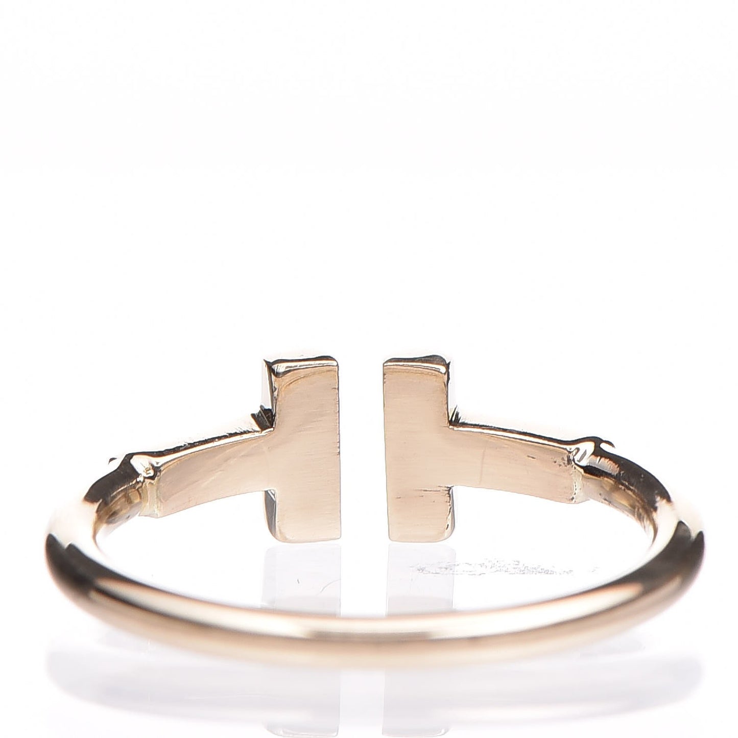 18K Yellow Gold T Wire Ring 50 5.25