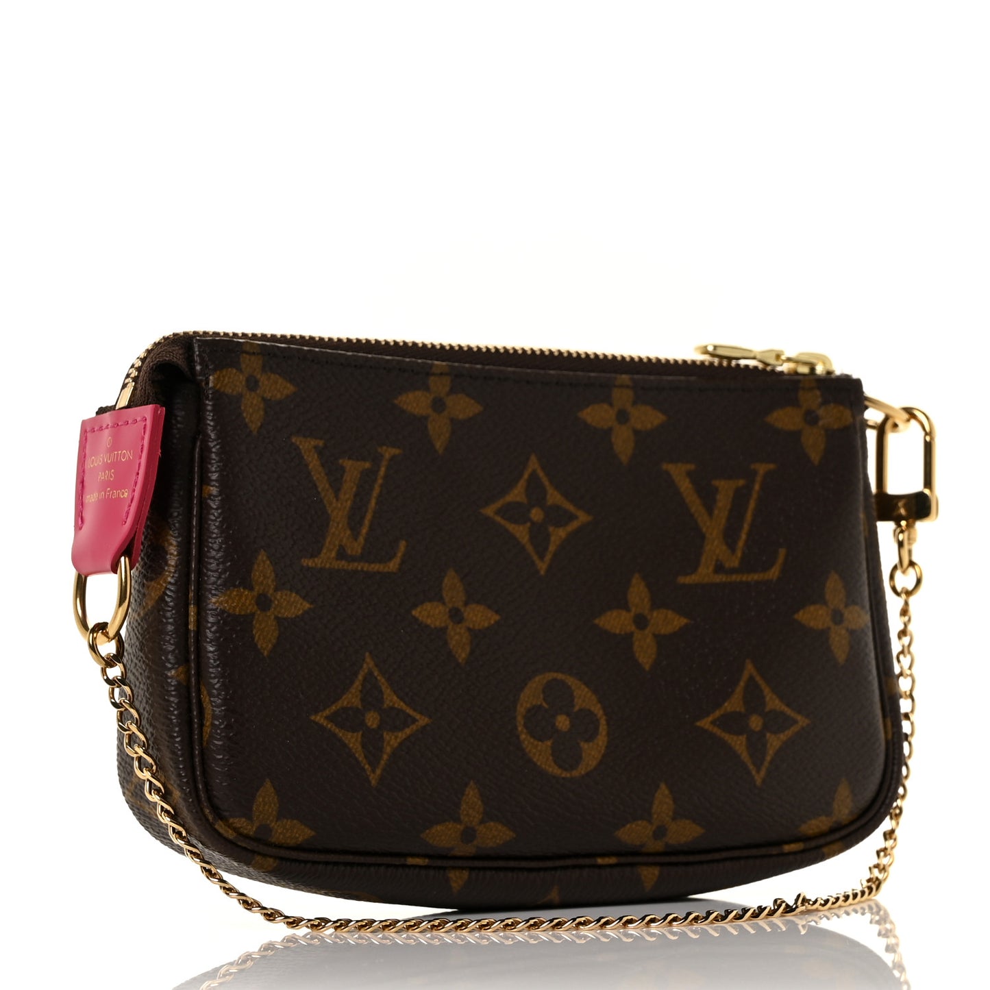 Monogram 2020 Christmas Animation Roller Coaster Mini Pochette Accessories Pivoine