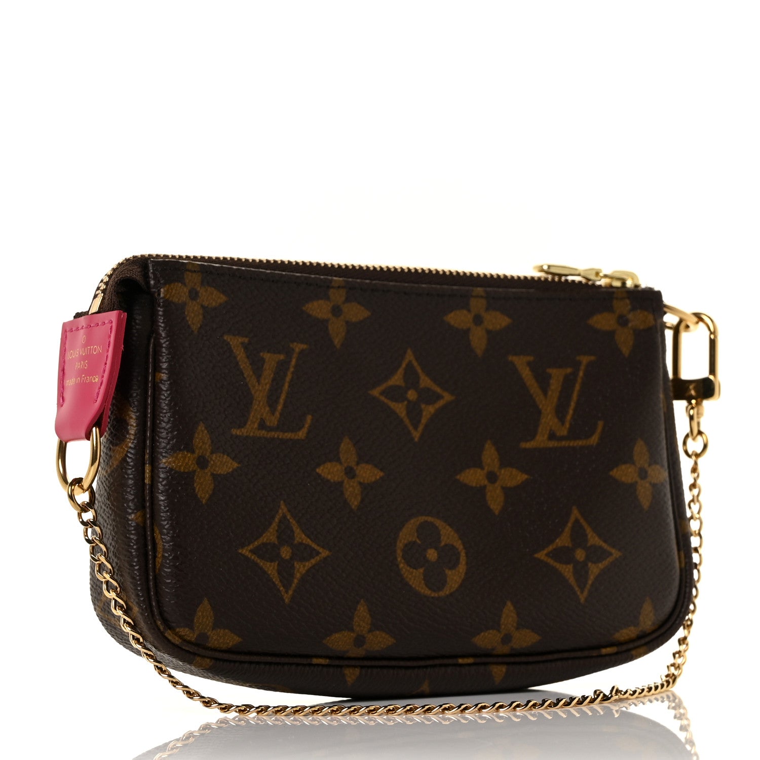 Louis Vuitton Monogram 2020 Christmas Animation Roller Coaster Mini Pochette Accessories Pivoine 3 of 8