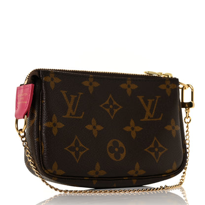 Louis Vuitton Monogram 2020 Christmas Animation Roller Coaster Mini Pochette Accessories Pivoine 3 of 8