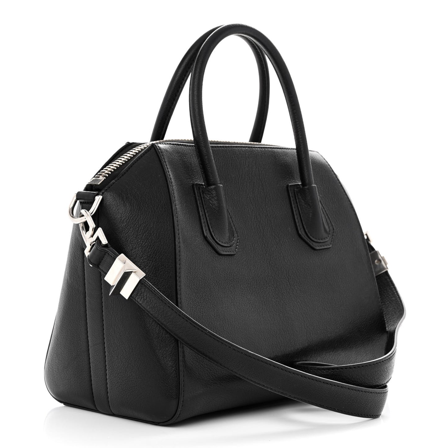 Sugar Goatskin Small Antigona Black