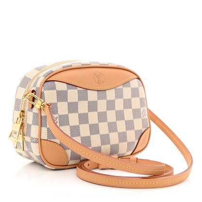 Louis Vuitton Damier Azur Mini Deauville 3 of 11