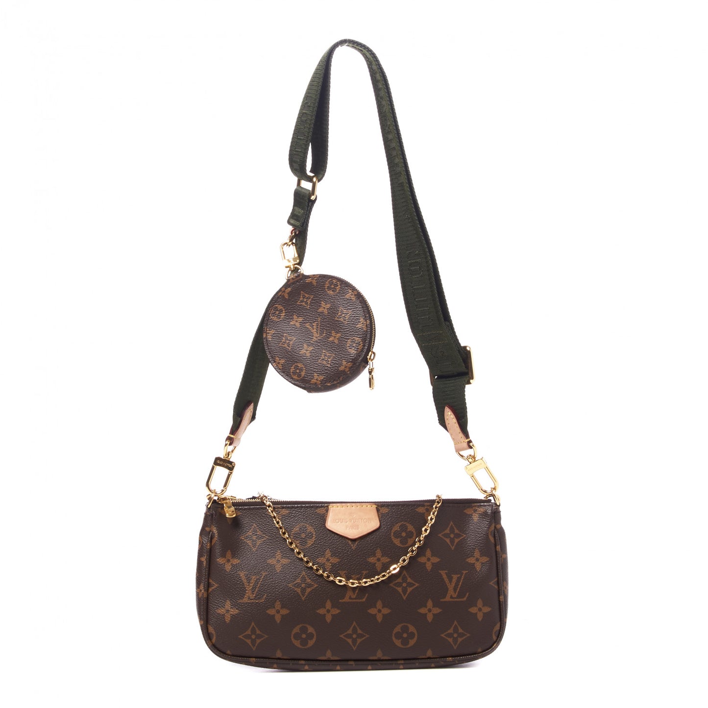 Monogram Multi Pochette Accessories Kaki