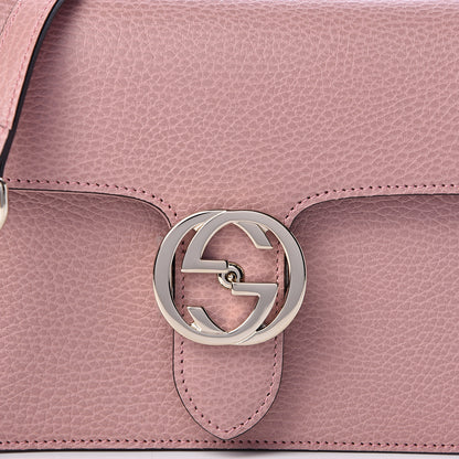 Gucci Dollar Calfskin Small Interlocking G Shoulder Bag Soft Pink 8 of 10