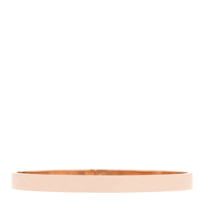 Hermes 18K Rose Gold Diamond PM Kelly Pave Bracelet LG 2 of 4
