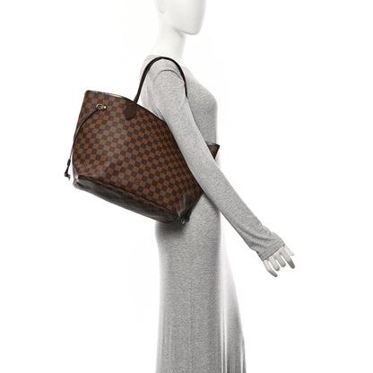 Louis Vuitton Damier Ebene Neverfull MM 2 of 10