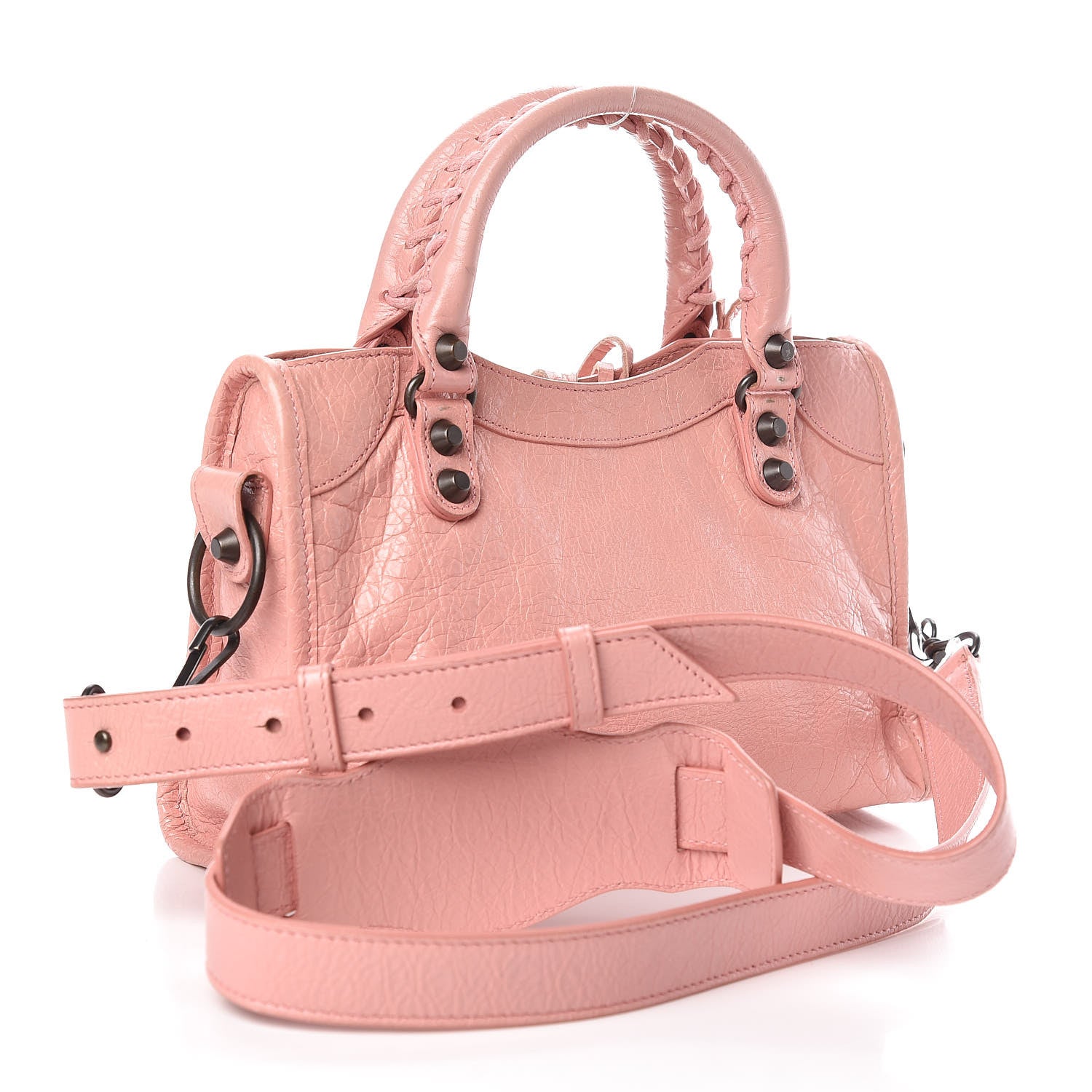 Balenciaga Agneau Classic Hardware Mini City Rose Peche 3 of 12