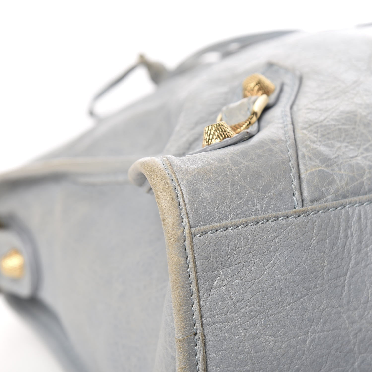 Balenciaga Agneau Giant 12 Gold Hardware City Bleu Acier Ciel 9 of 16
