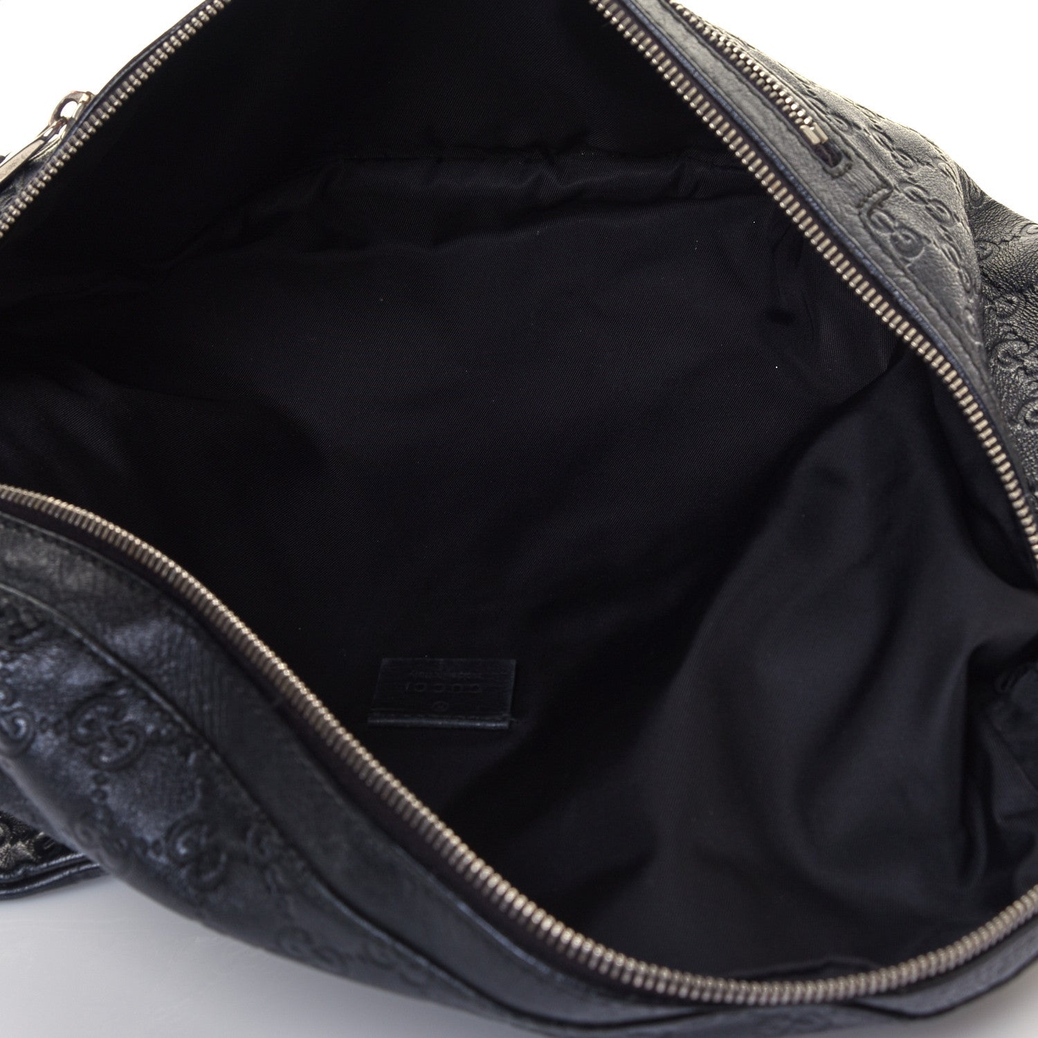 Gucci Guccissima Web Belt Bag Black 5 of 12