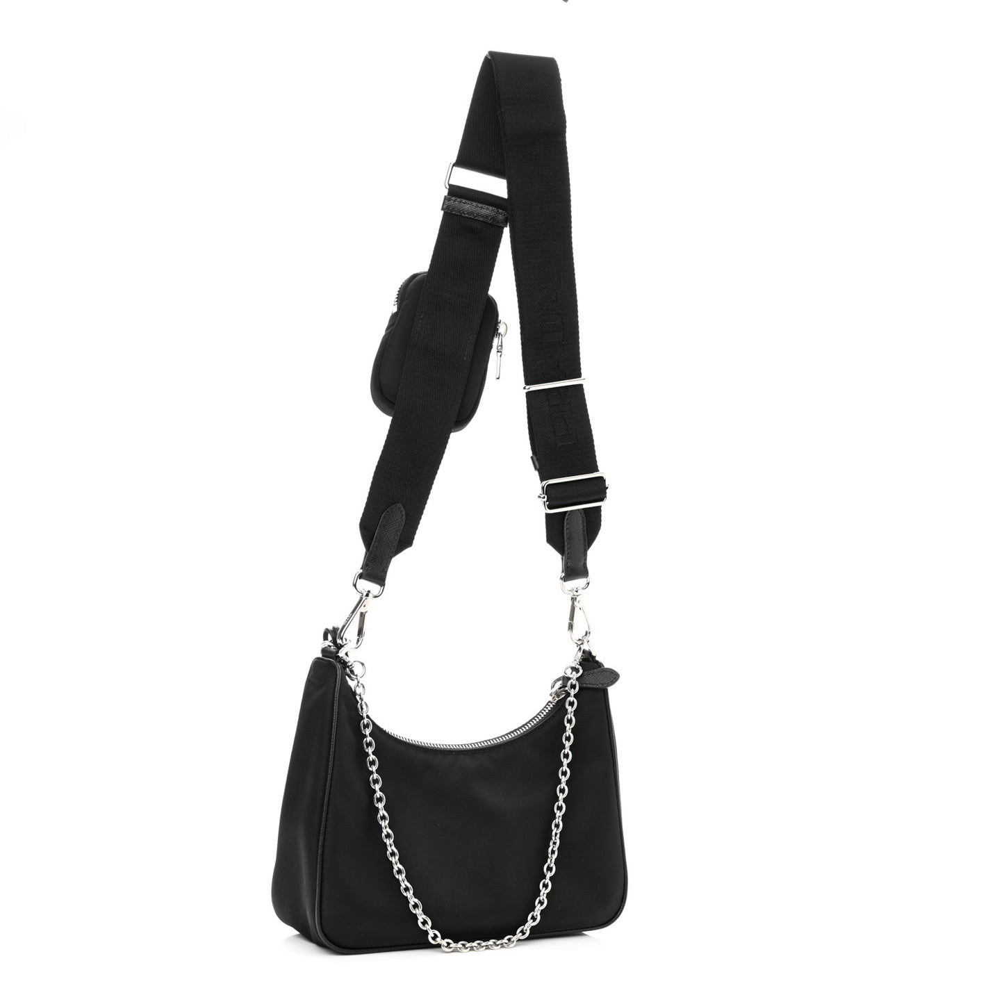 Nylon Re-Edition 2005 Shoulder Bag Black
