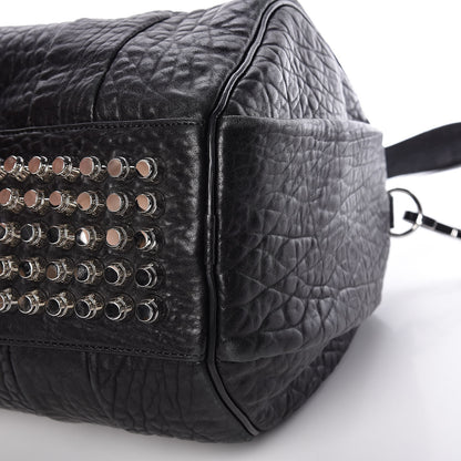 Alexander Wang Pebbled Lambskin Rocco Black Nickel Hardware 8 of 9