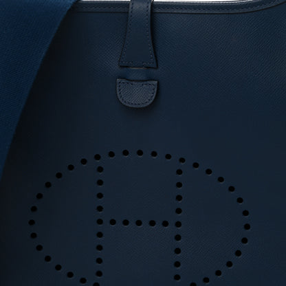 Hermes Epsom Evelyne III PM Bleu Saphir 8 of 11