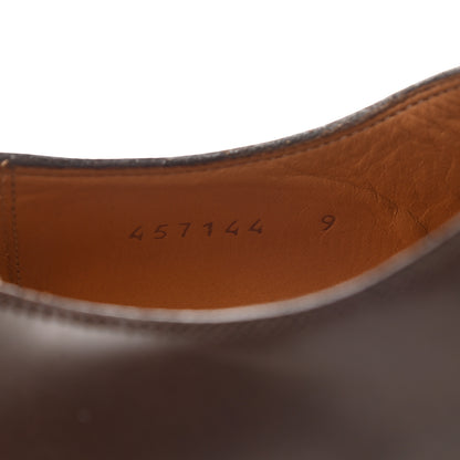 Gucci Calfskin Mens Captoe Oxford Loafers 9 Cocoa 8 of 8