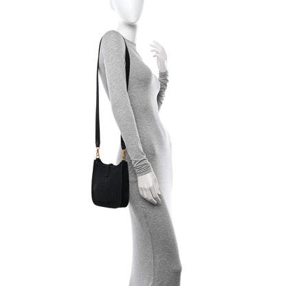 Hermes Taurillon Clemence Evelyne TPM Black 2 of 10