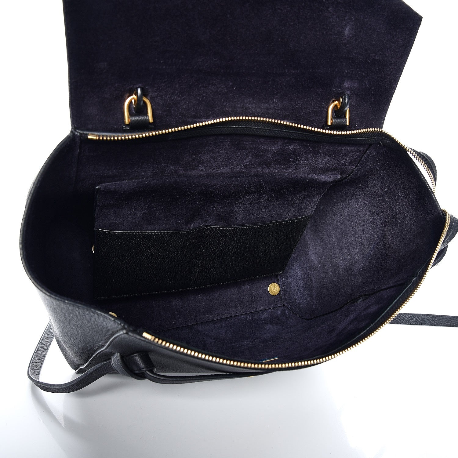 Celine Baby Grained Calfskin Mini Belt Bag Black 7 of 26