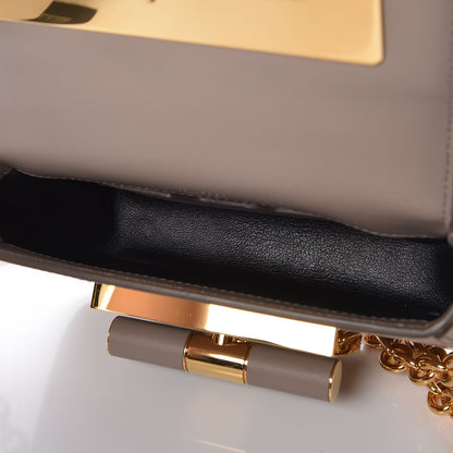 Tom Ford Calfskin Small Natalia Chain Bag Taupe 5 of 7