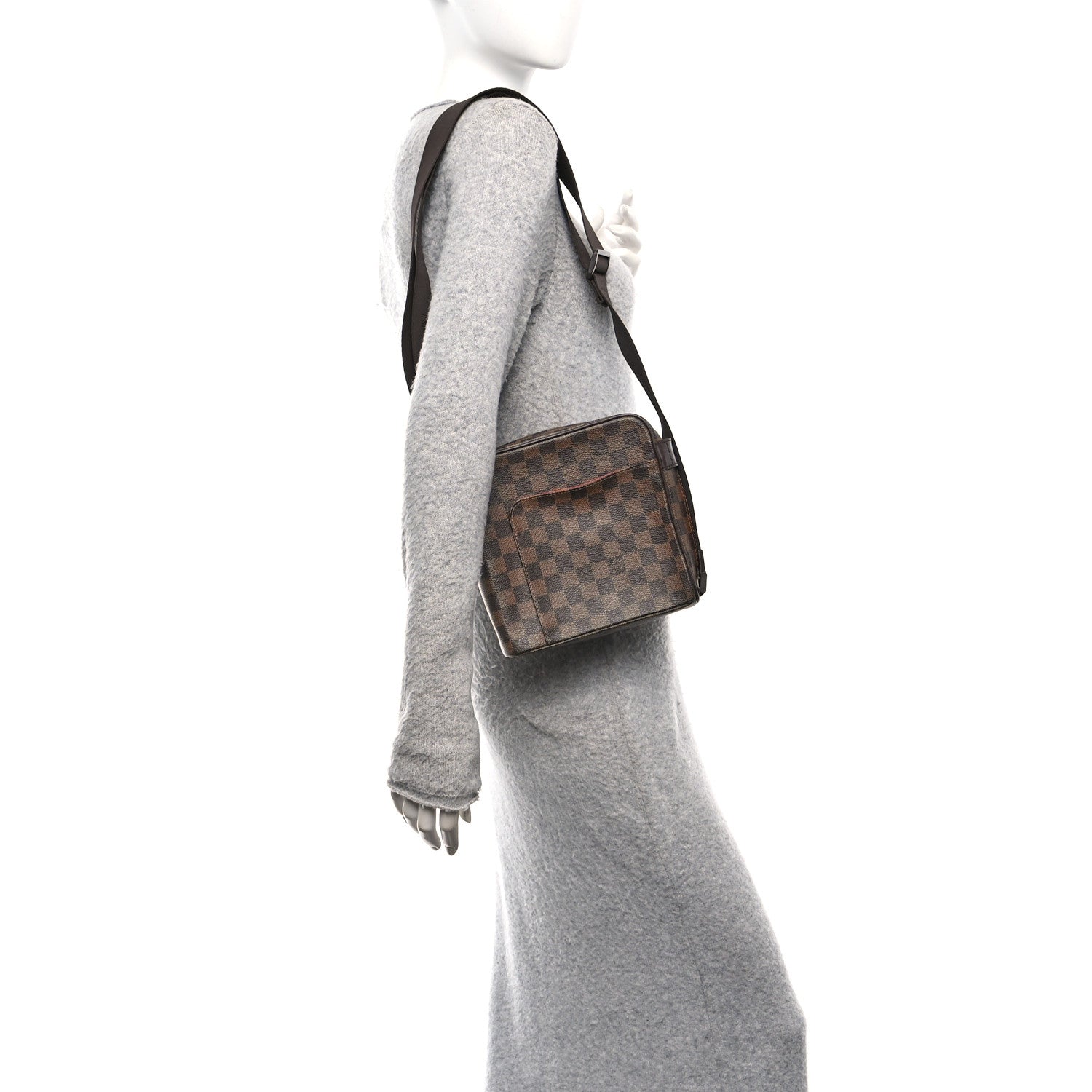 Louis Vuitton Damier Ebene Olav PM Messenger Bag 2 of 9
