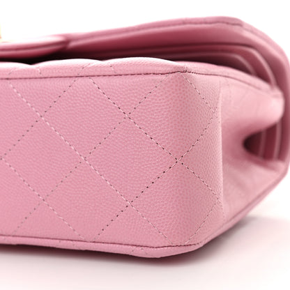 Chanel Caviar Quilted Small Double Flap Light Pink 10 of 11