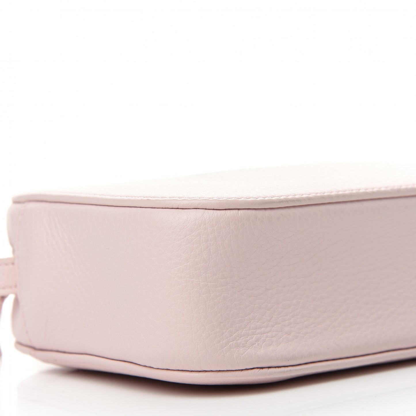 Smooth Calfskin Logo XS Everyday Camera Bag Light Rose Black
