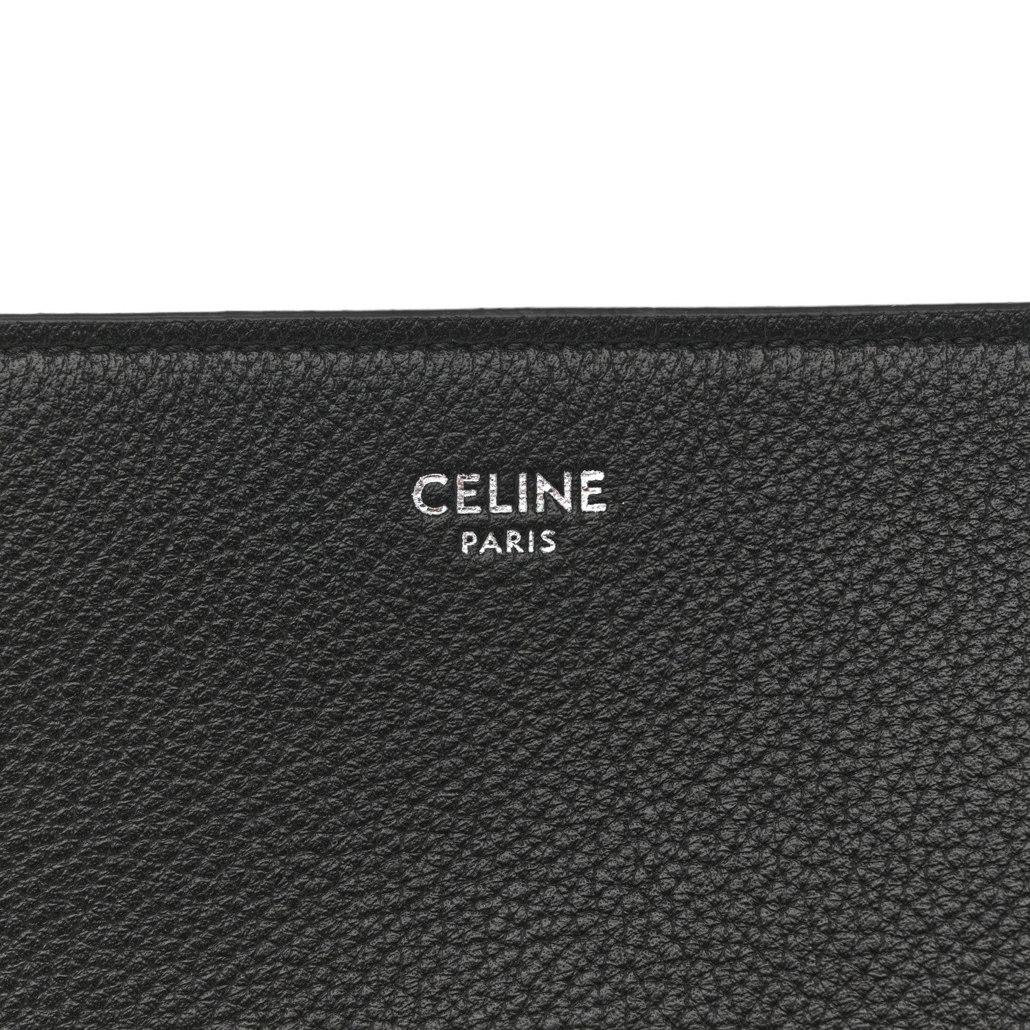 Celine Supple Calfskin Teen Victoire Black 6 of 12