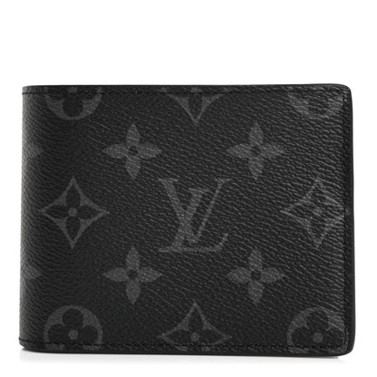 Louis Vuitton Monogram Eclipse Slender Wallet 1 of 7