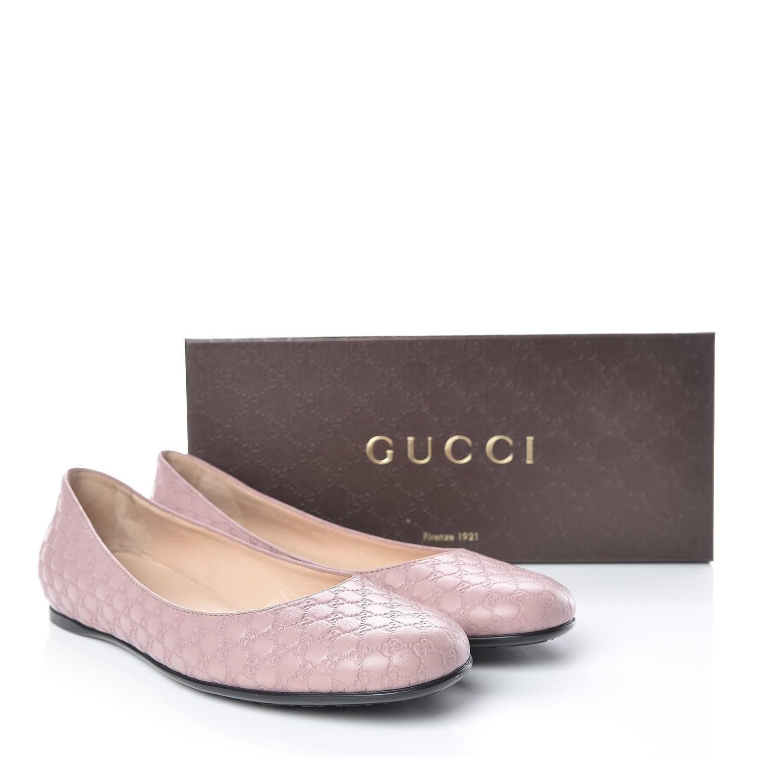 Gucci Soft Microguccissima Flats 39.5 Dark Cipria 10 of 10