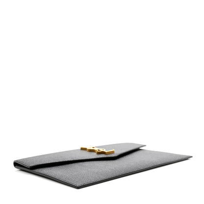 Saint Laurent Grain De Poudre Uptown Pouch Black 4 of 13