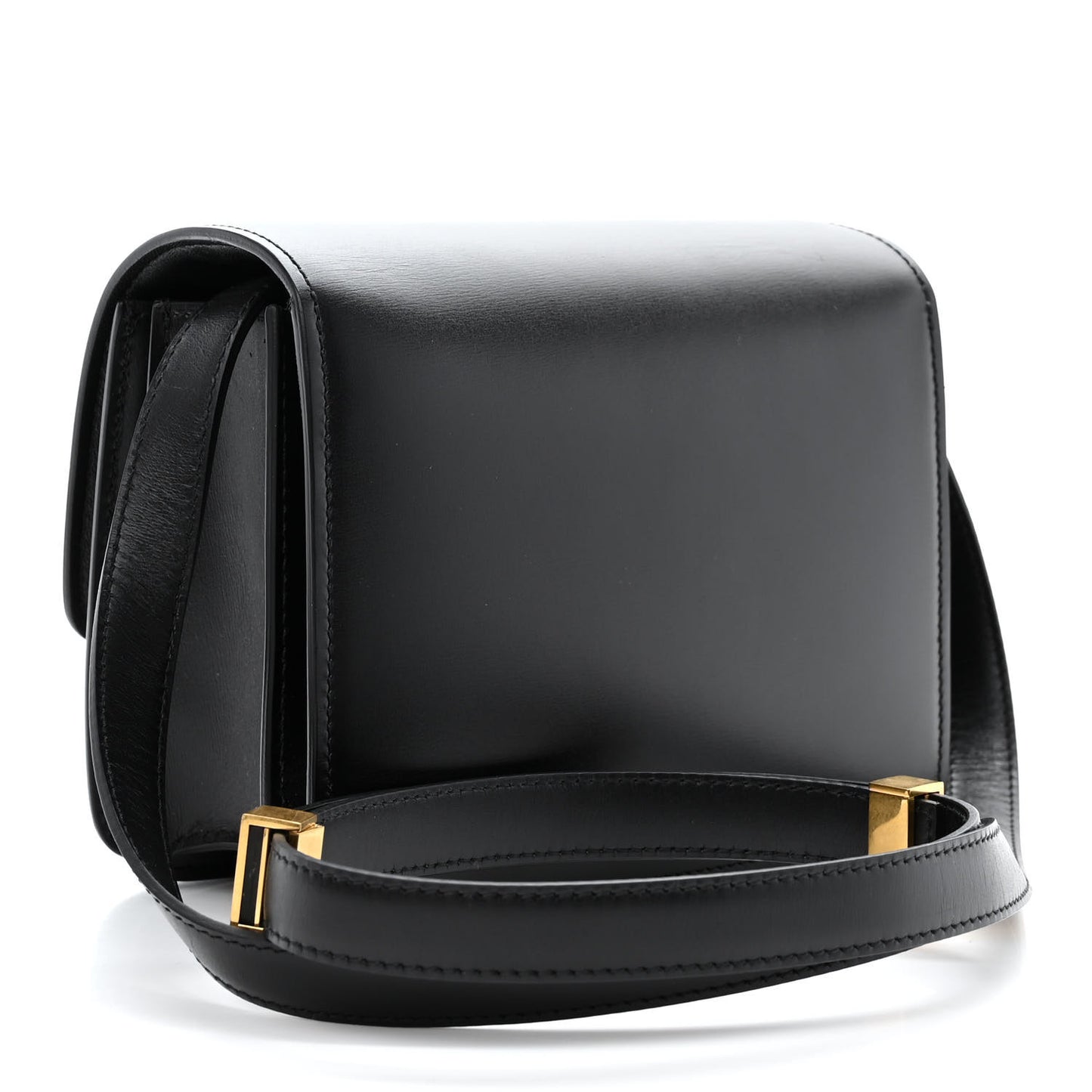 Box Calfskin Small Classic Box Flap Bag Black