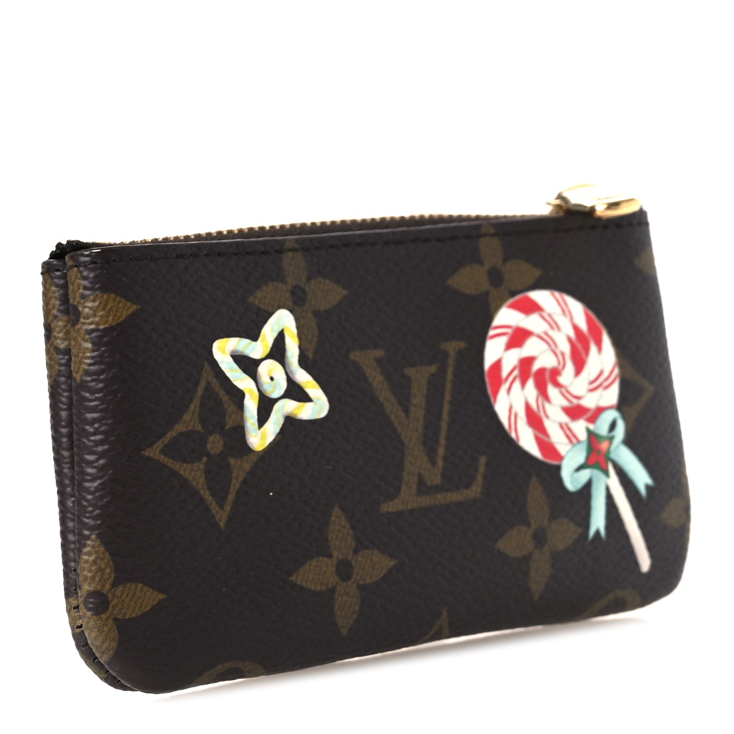 Monogram 2024 Christmas Animation Candy Factory Key Pouch Candy Red