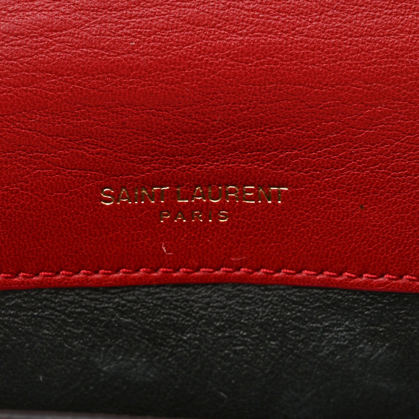 Lambskin Matelasse Monogram Medium Vicky Chain Bag Rouge Eros