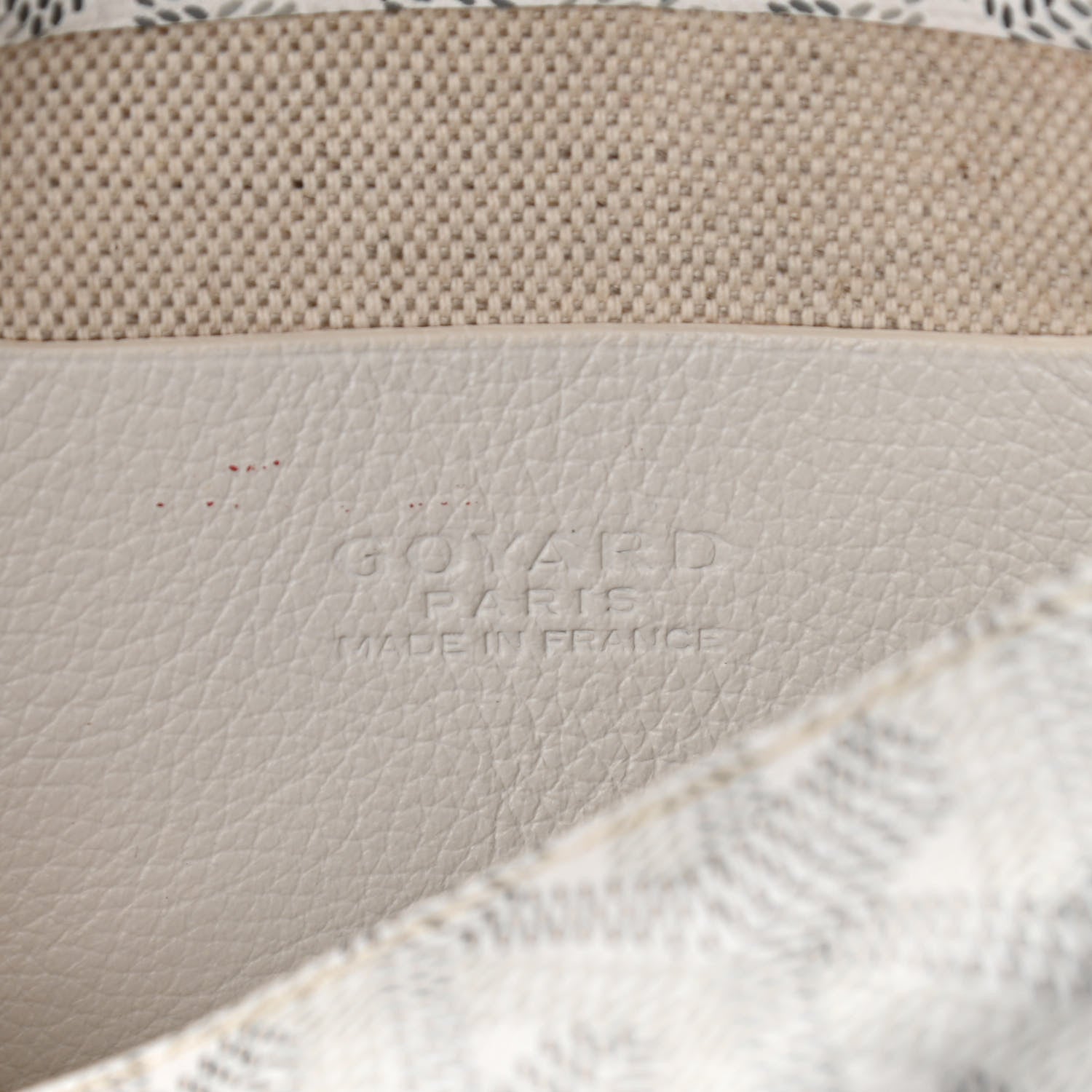 Goyard Goyardine Plumet Wallet Clutch White 6 of 10