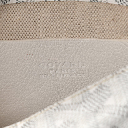 Goyard Goyardine Plumet Wallet Clutch White 6 of 10