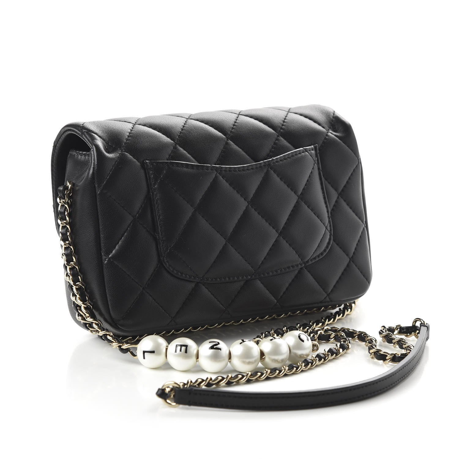 Chanel Lambskin Quilted Small My Precious Flap Black 3 of 11