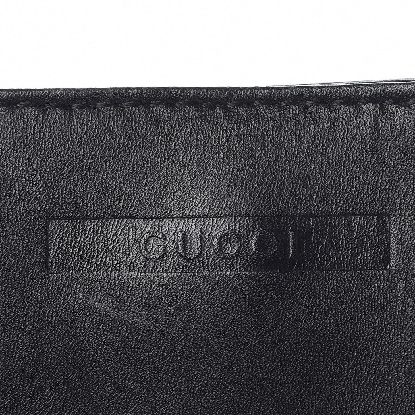 Calfskin Web Tote Black